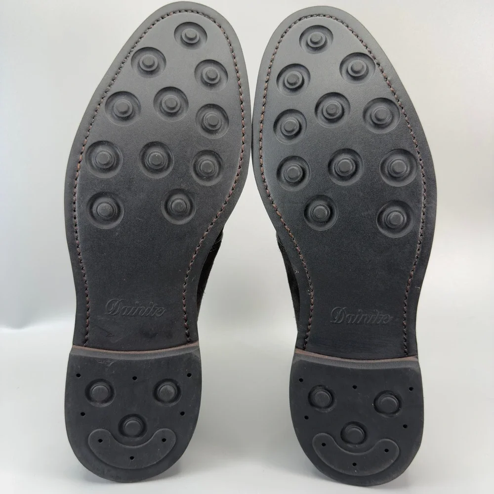Allen Edmonds Men's Charcoal Gray Suede Chukka Boots